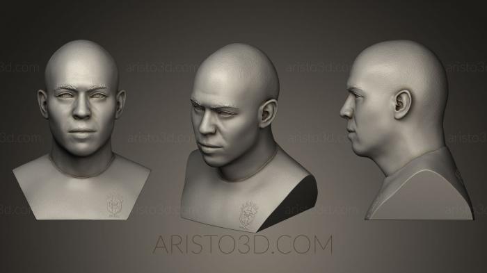Busts and bas-reliefs of famous people (BUSTC_0537) 3D model for CNC machine